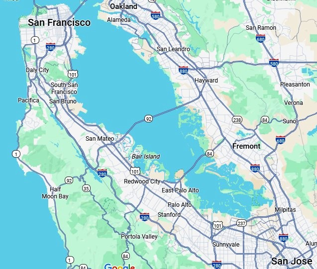 Bay Area Map